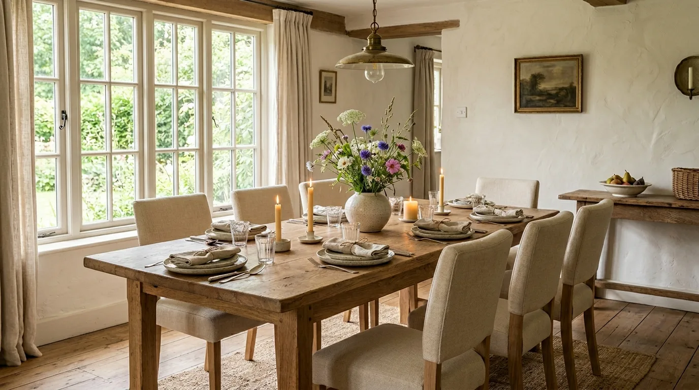 Yemek Masasına Uygun Sandalye Seçmenin 8 Teknik Kuralı